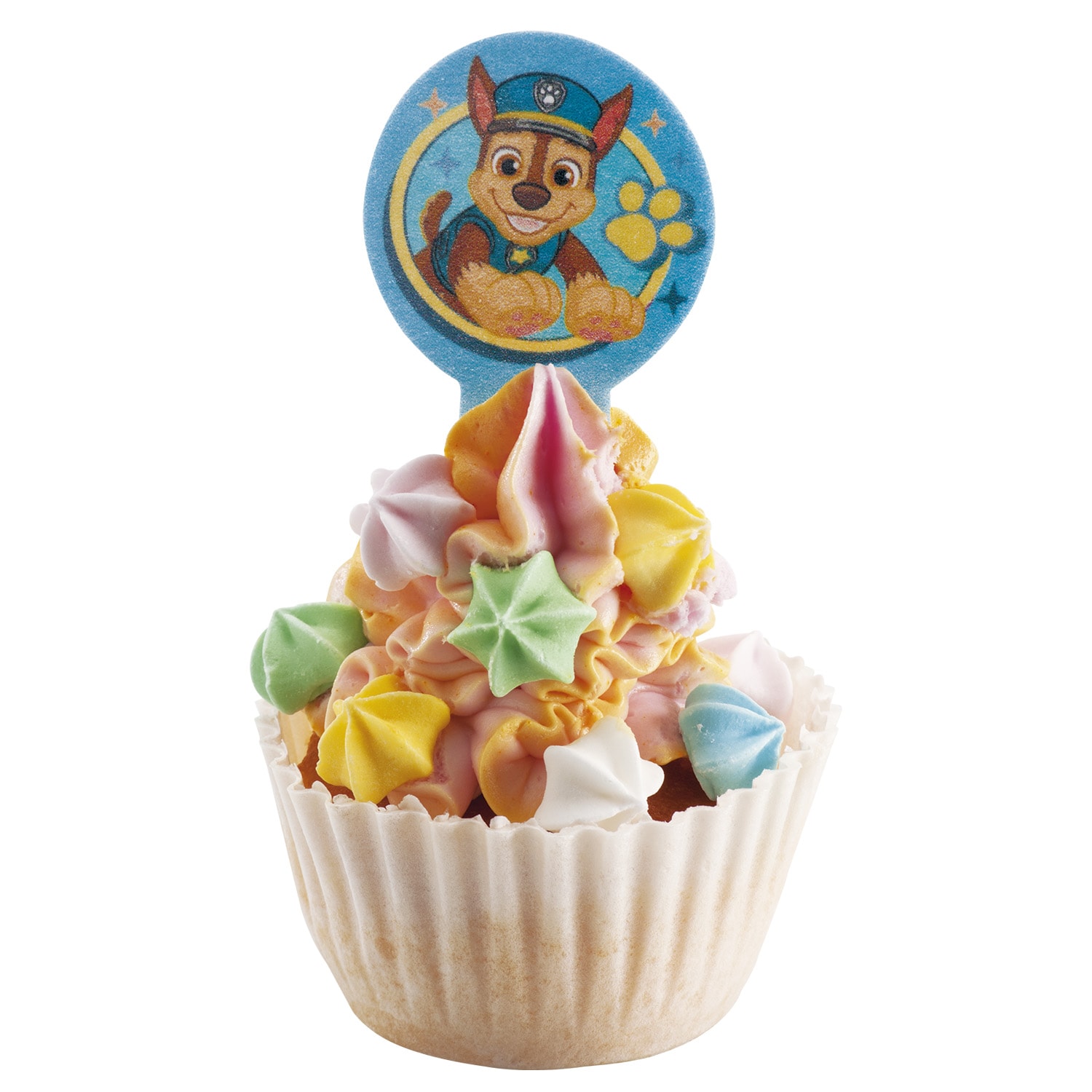 Paw Patrol - Muffindekorationen aus Oblaten 20er-Pack