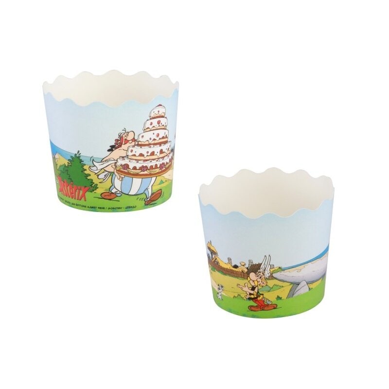 Asterix Muffinförmchen 12er-Pack