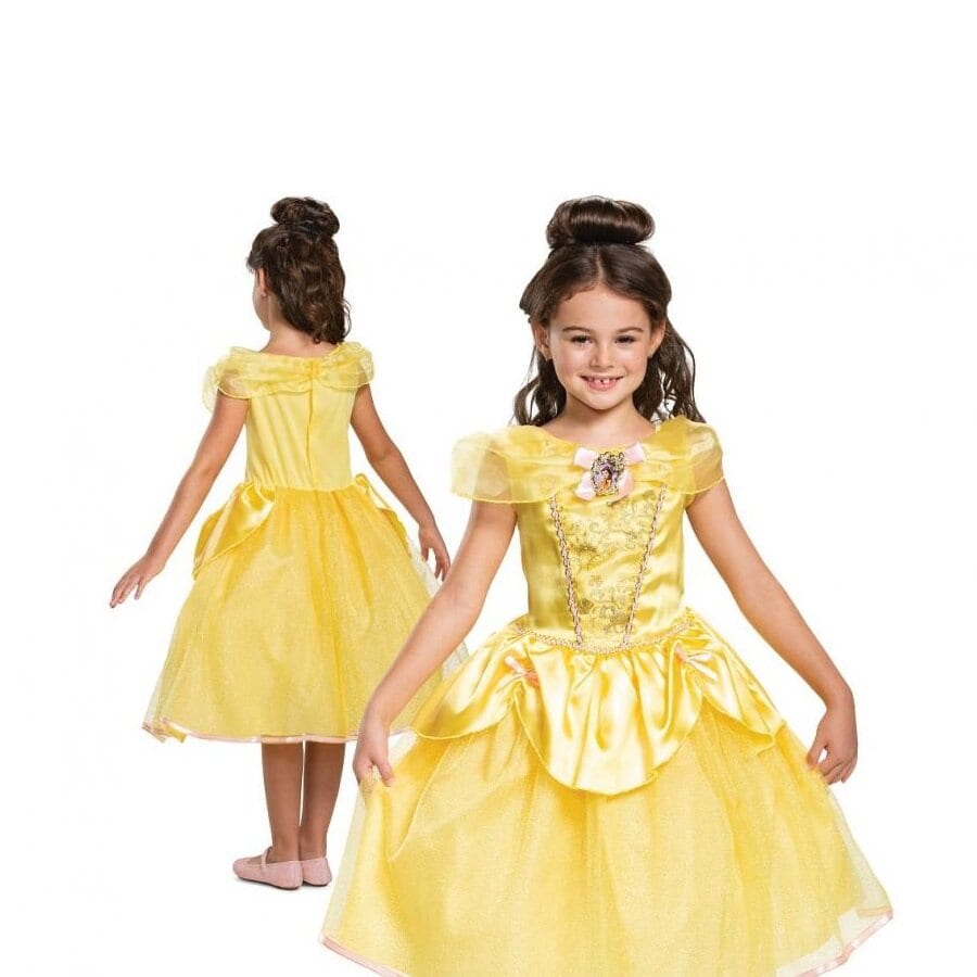 Disney Belle Kinderkostüm Deluxe 5-6 Jahre