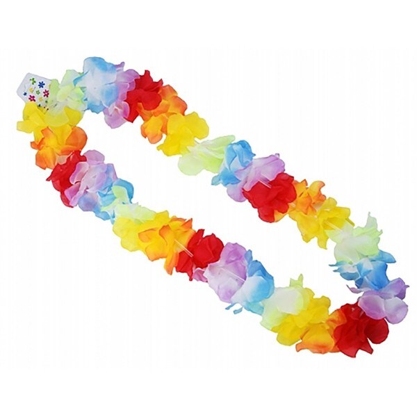 Hawaii-Kranz mit großen Blumen