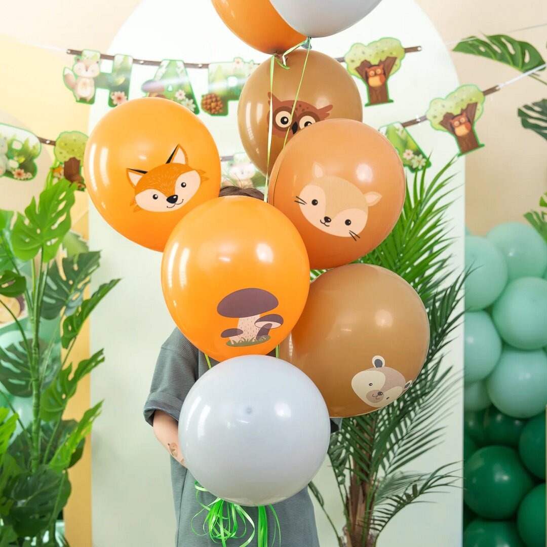 Waldfreunde - Ballons 8er-Pack