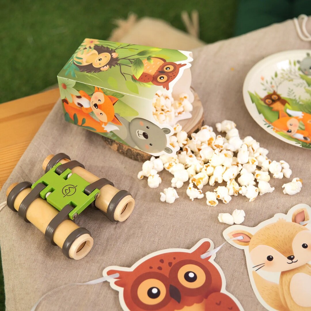 Waldfreunde - Popcornboxen 6er-Pack