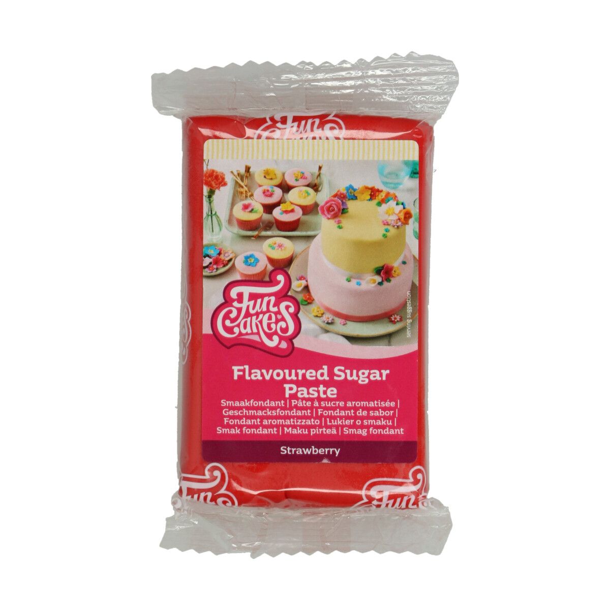 FunCakes - Geschmacksfondant Erdbeere 250 g