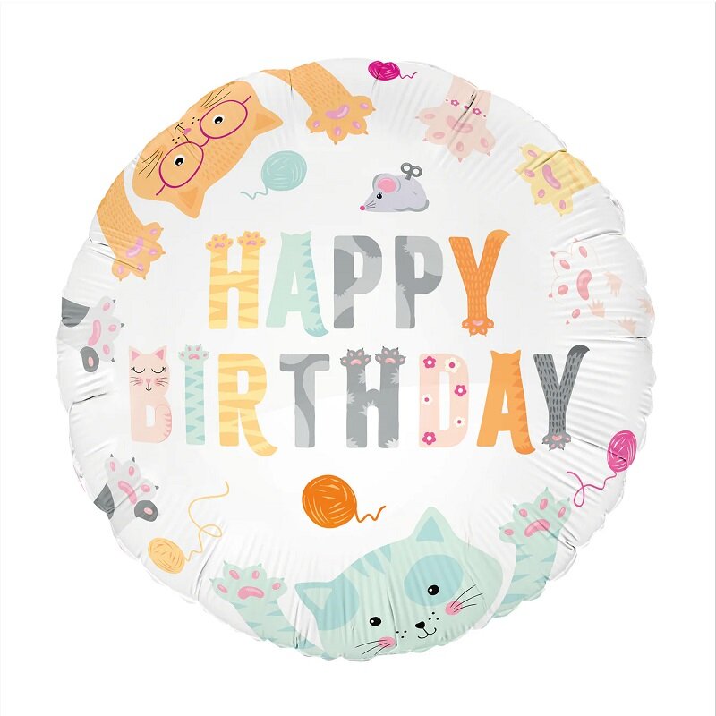 Katzen Folienballon 45 cm