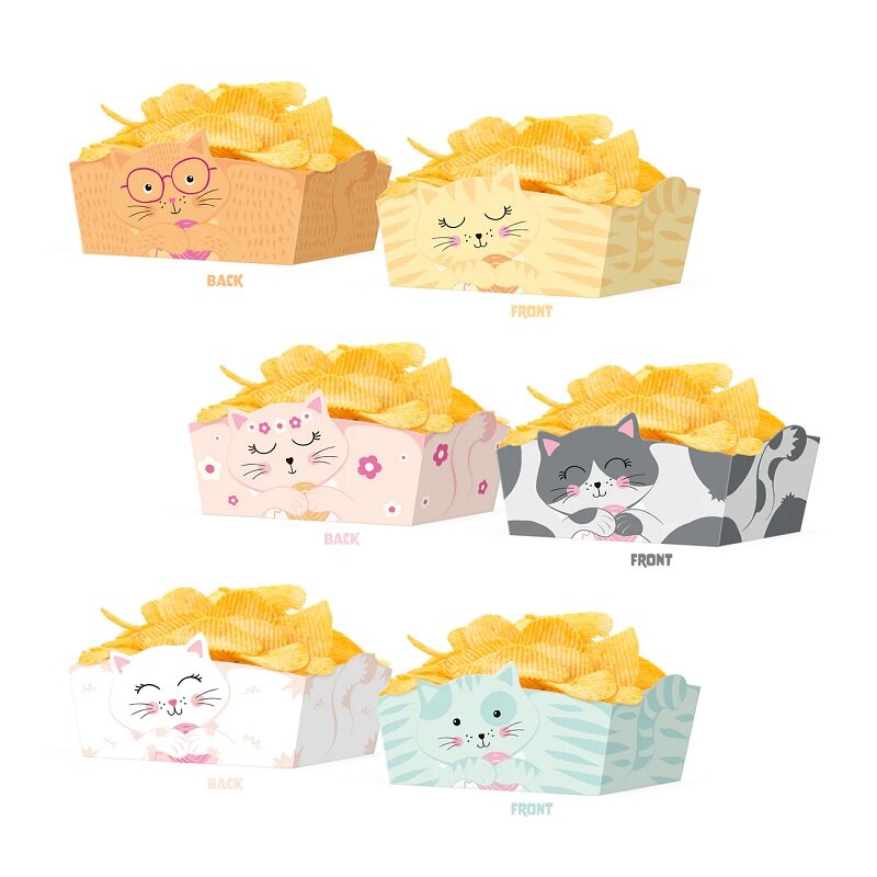 Katzen Snackboxen 3er-Pack