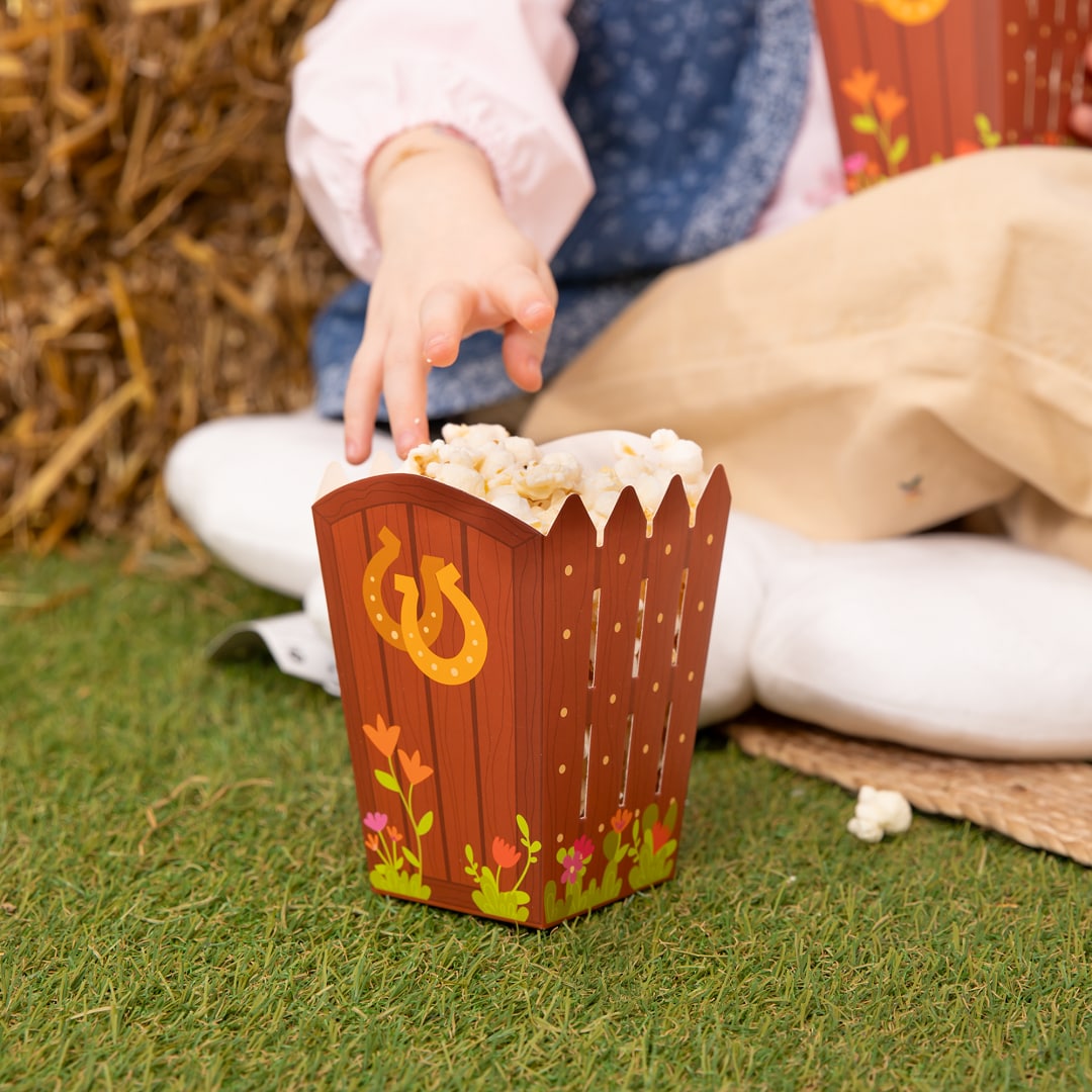 Pferde - Popcornboxen 6er-Pack