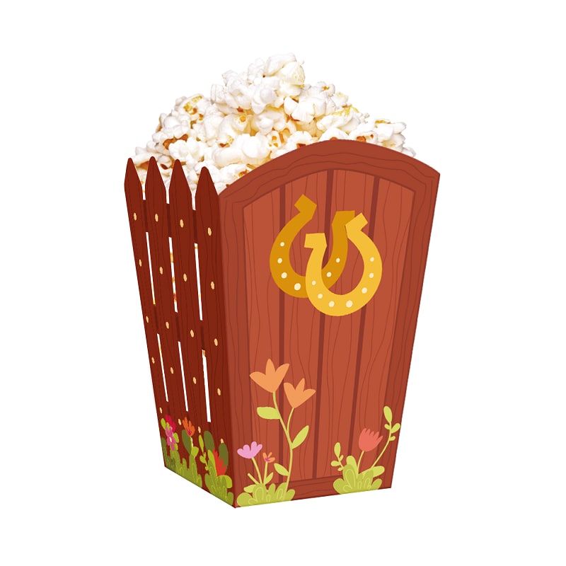 Pferde - Popcornboxen 6er-Pack