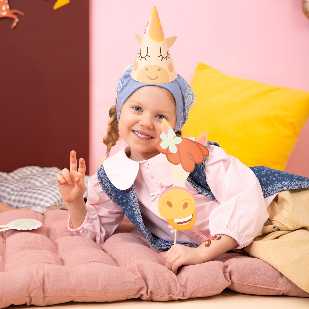 Pferde - Partyhüte 6er-Pack