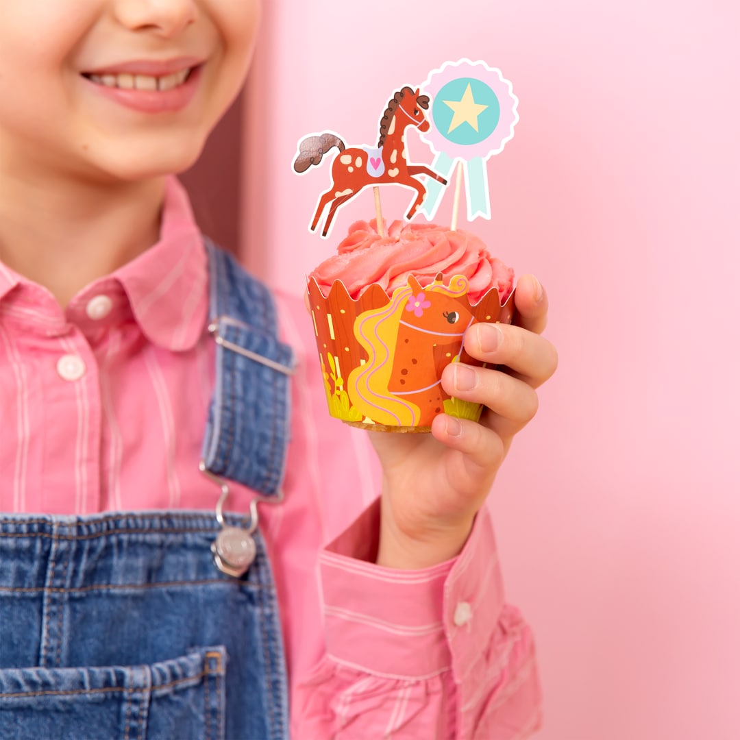 Pferde - Cake Toppers 9er-Pack