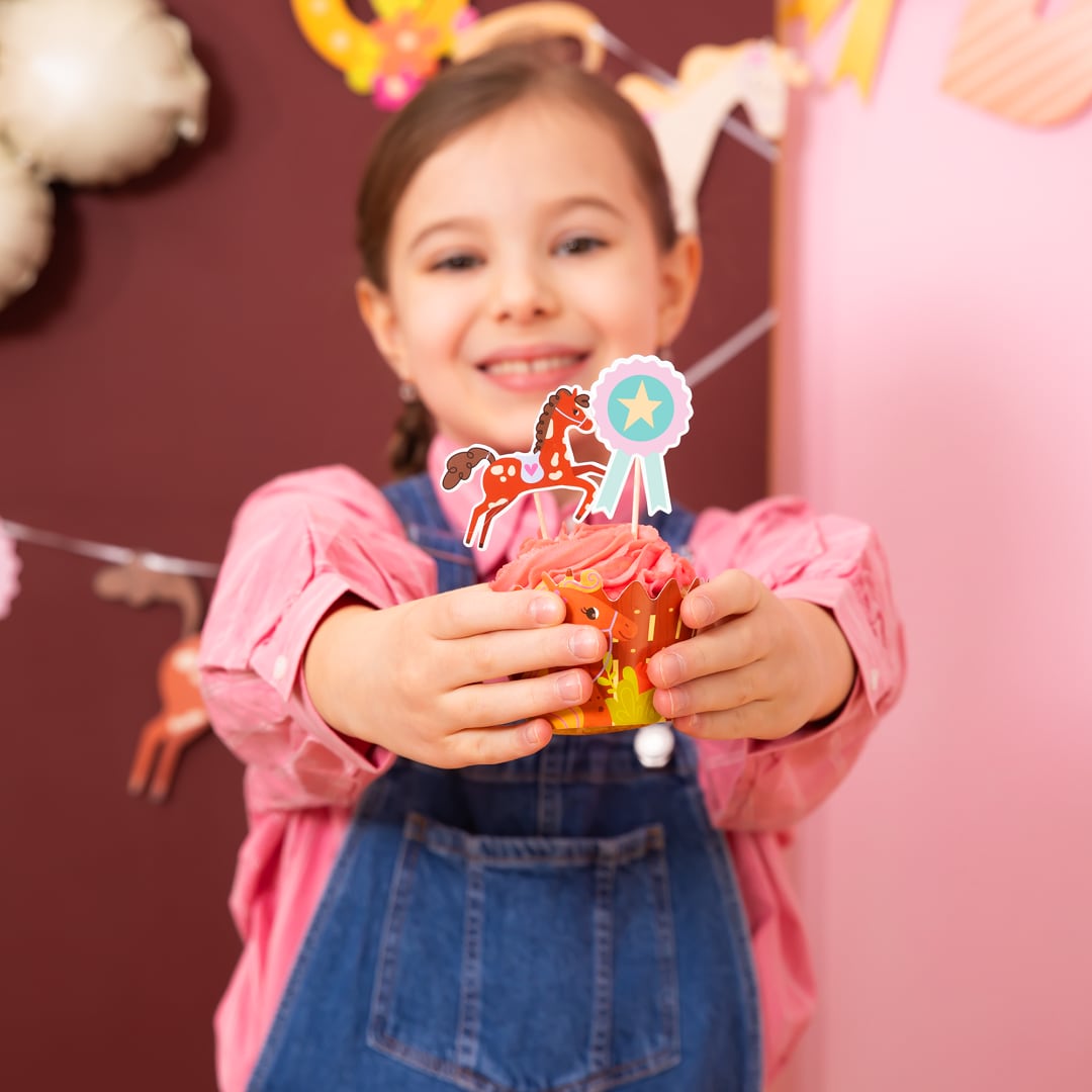 Pferde - Cake Toppers 9er-Pack