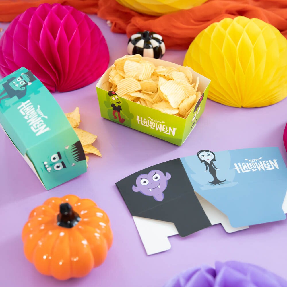 Halloween Monsters Snackboxen 6er-Pack