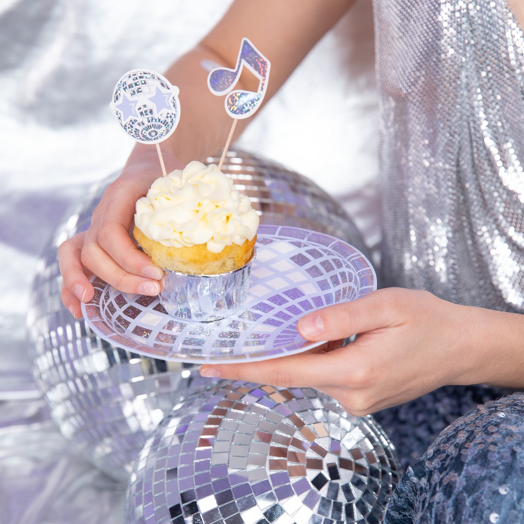 Disco - Cake Toppers 8er-Pack