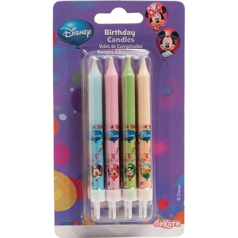 Mickey Maus und seine Freunde - Tortenkerzen 8er-Pack