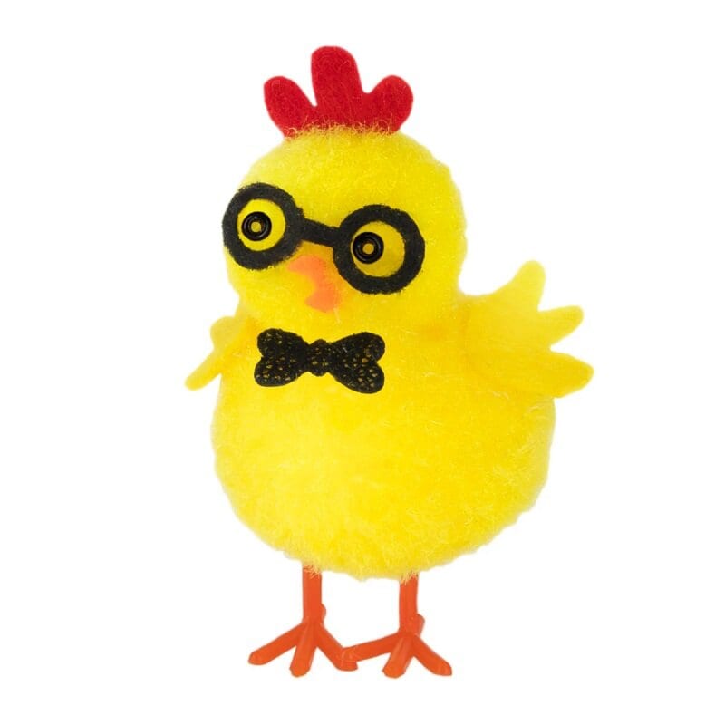 Osterküken mit Brille, 5,5 cm, 6er-Pack