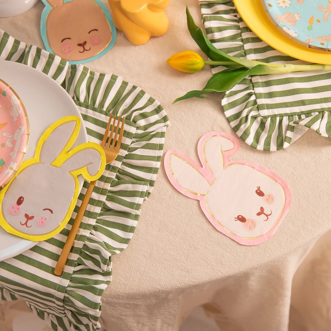 Servietten Osterhasen 10er-Pack