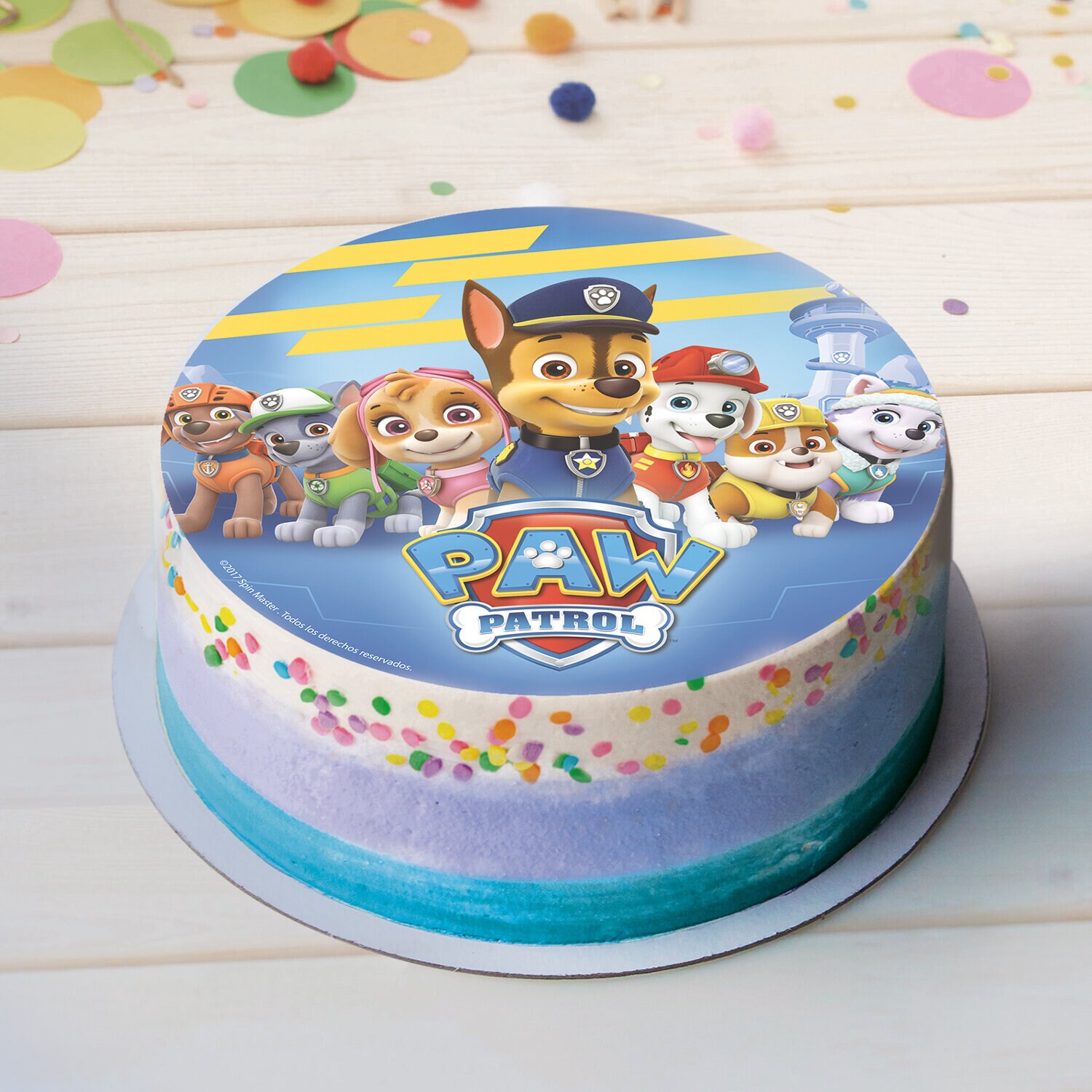 Tortenaufleger Paw Patrol - Oblate 20 cm (B)