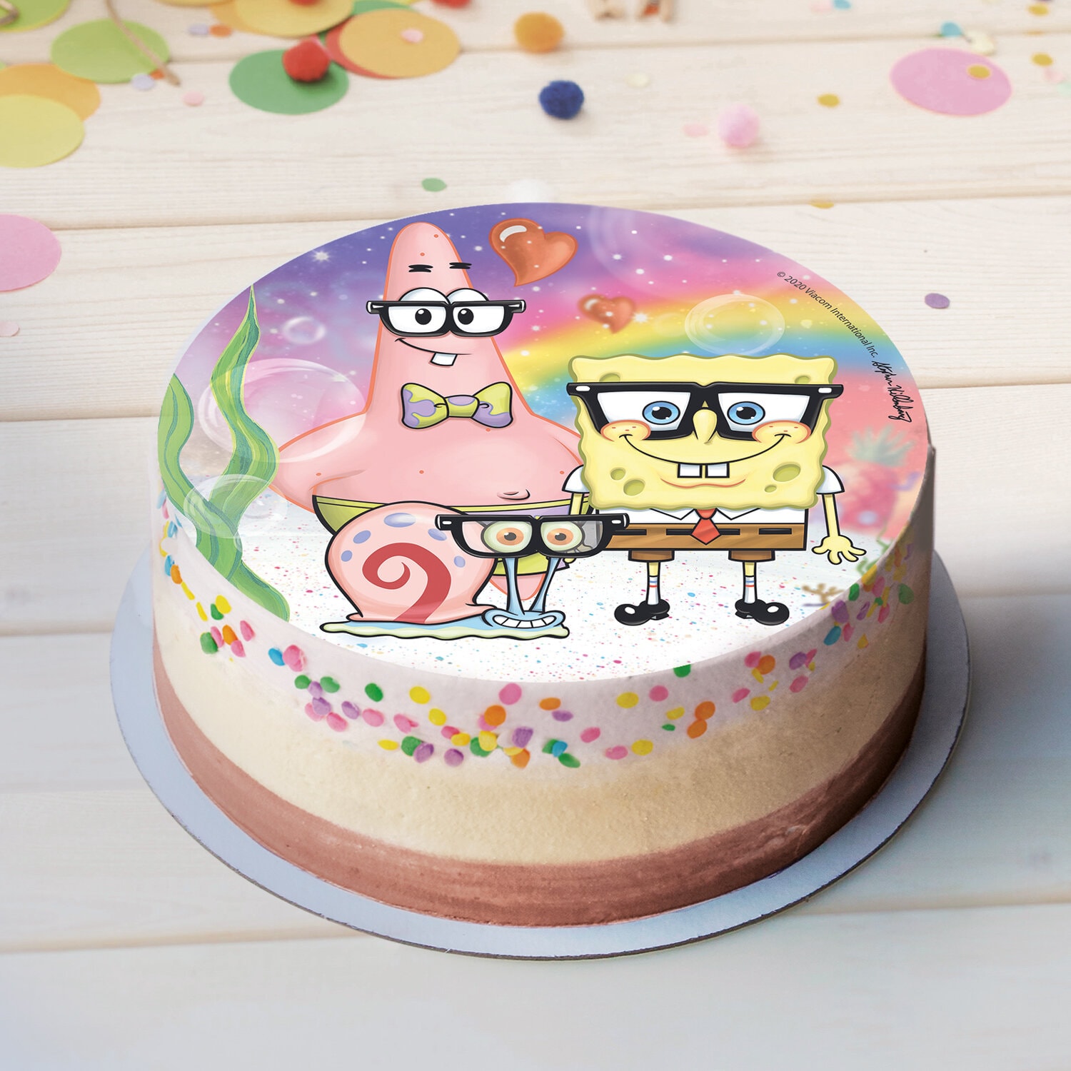 Tortenaufleger SpongeBob - Oblate 20 cm