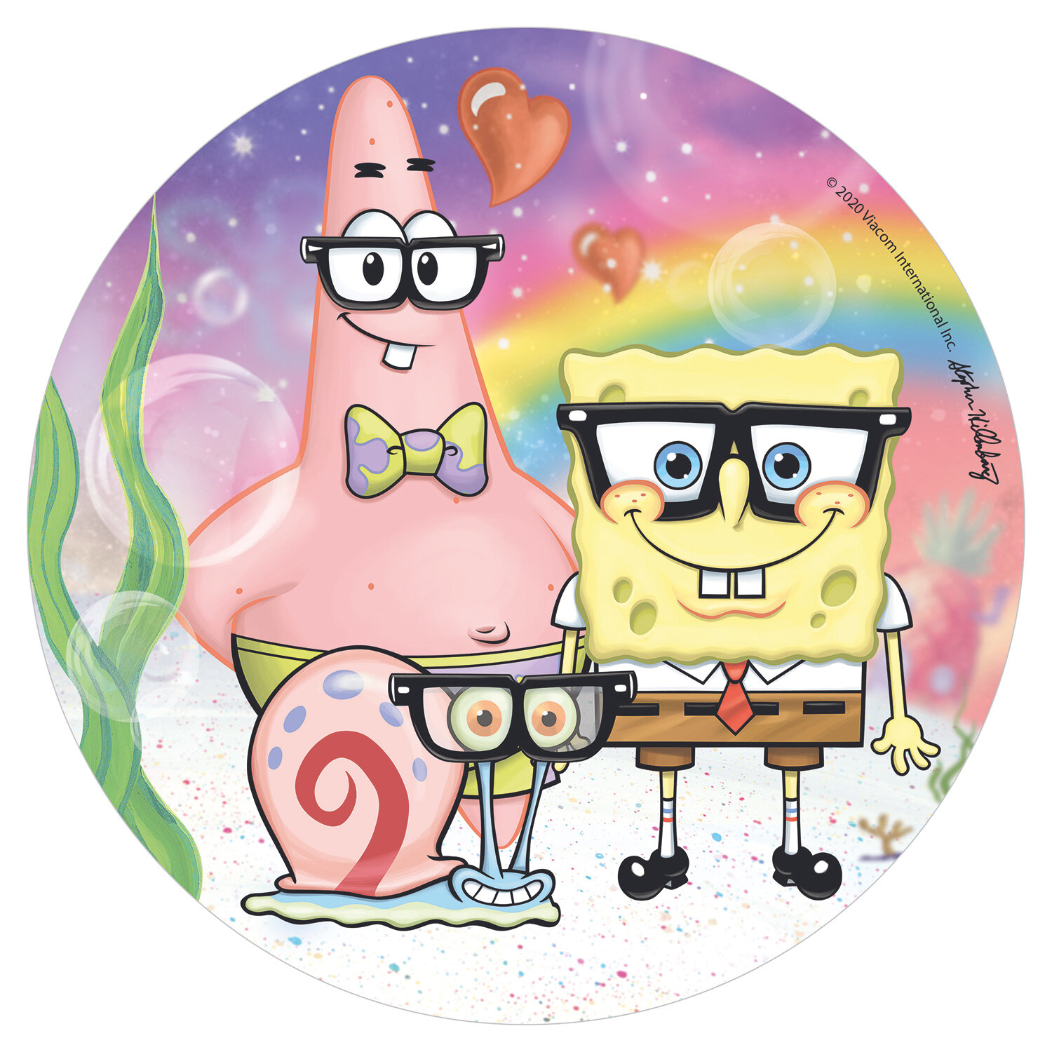 Tortenaufleger SpongeBob - Oblate 20 cm