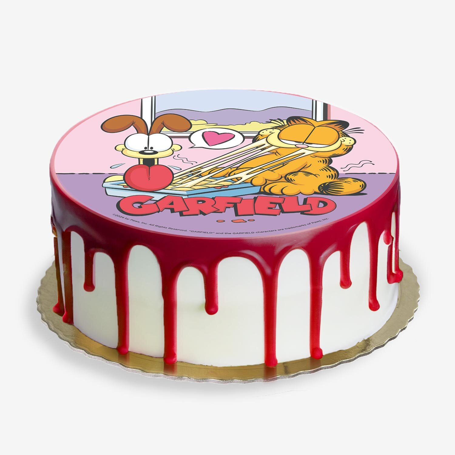 Tortenaufleger Garfield - Oblate 20 cm