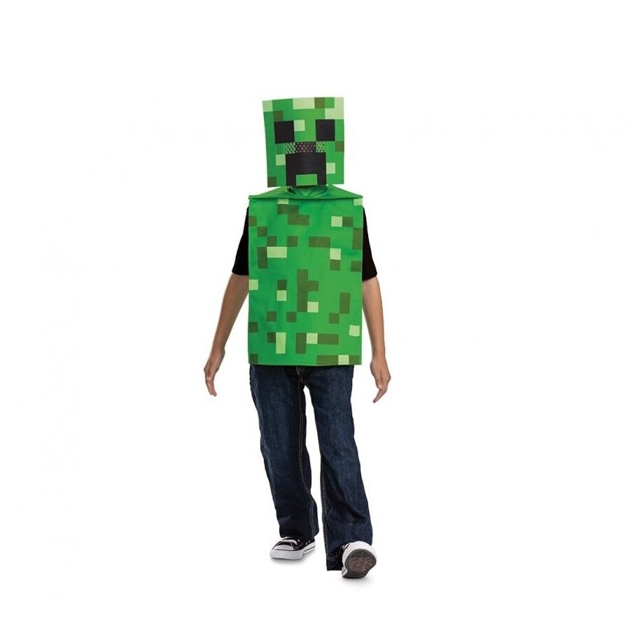 Minecraft Creeper Basic Kinderkostüm 4-6 Jahre