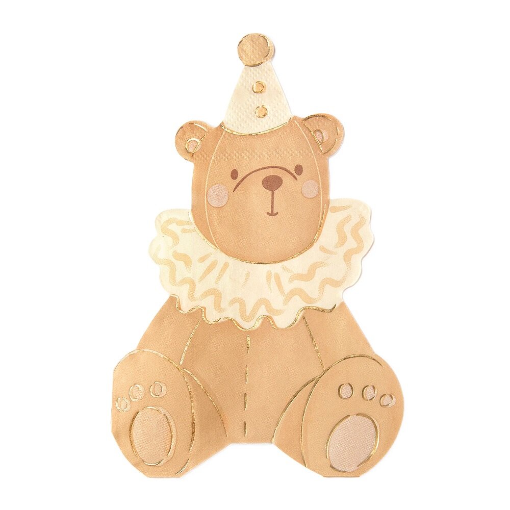 Teddybär Servietten 10er-Pack