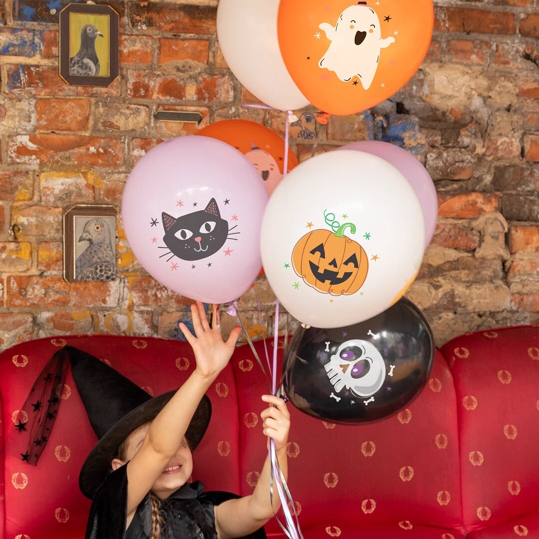 Halloween Luftballons 8er-Pack