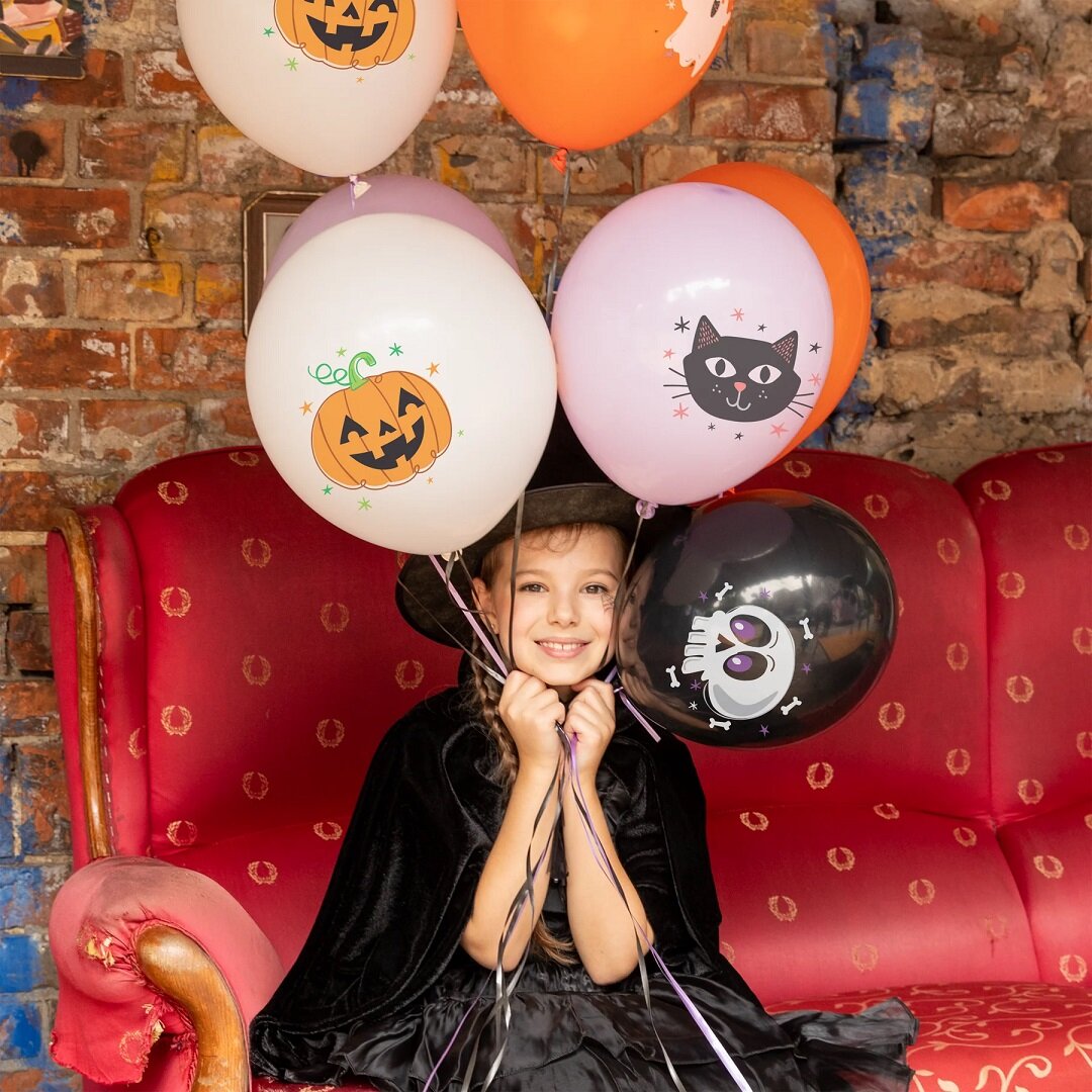 Halloween Luftballons 8er-Pack