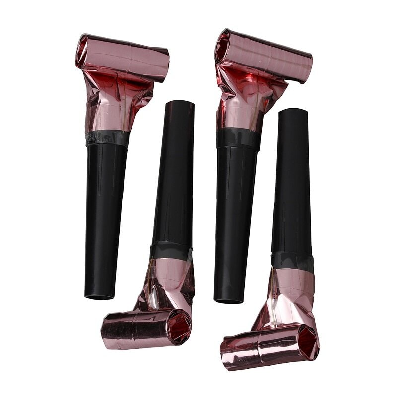 Partytröten Rosa 4er-Pack