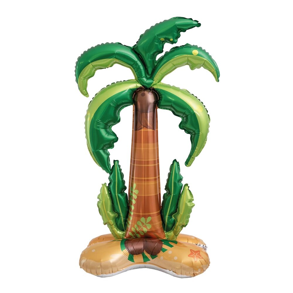 Palme Stehender Folienballon 120 cm