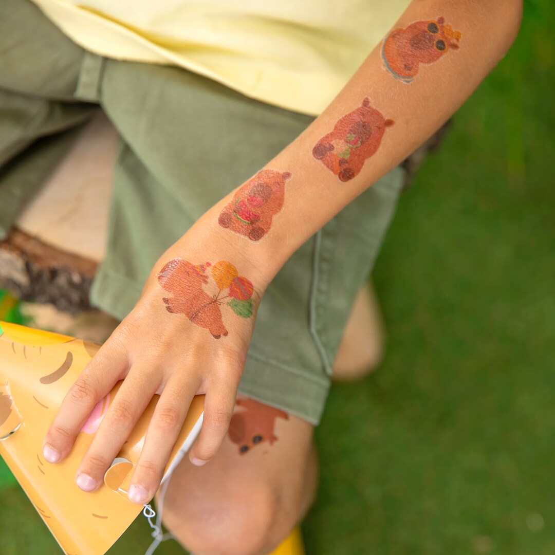 Capybara Tattoos 18er-Pack