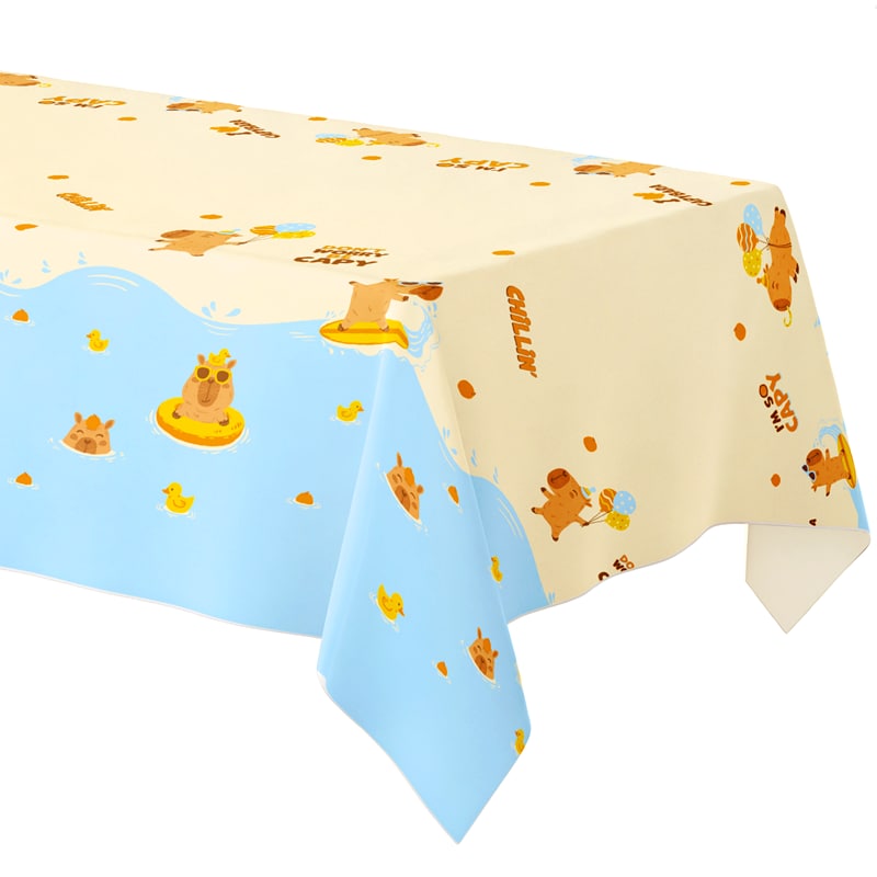 Capybara Tischdecke 137 x 183 cm