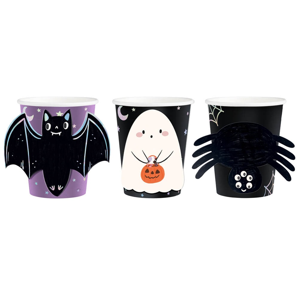 Spooky Friends Pappbecher 6er-Pack