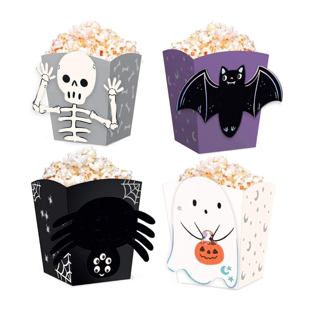 Spooky Friends Popcornboxen 4er-Pack