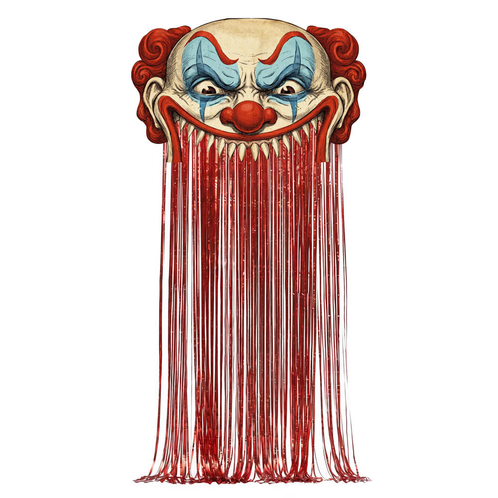 Halloween Freak Show Türdekoration 145 x 89 cm