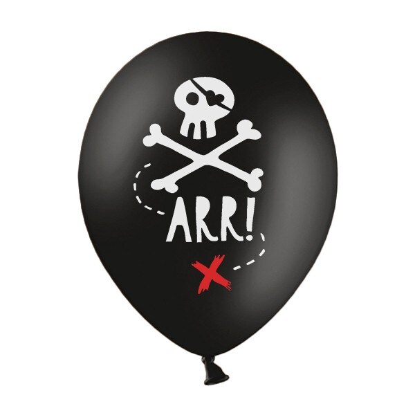 Pirates Party - Luftballons 6er-Pack