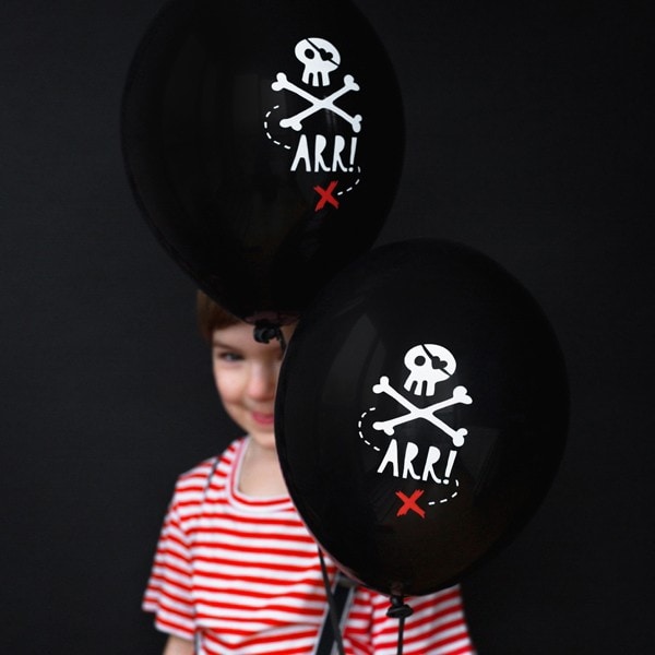 Pirates Party - Luftballons 6er Pack