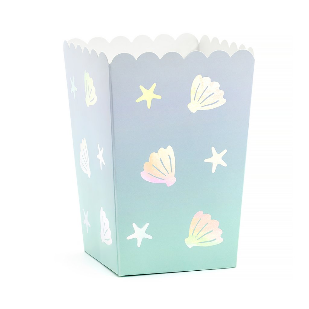 Narwhal Party Popcornboxen 6er-Pack