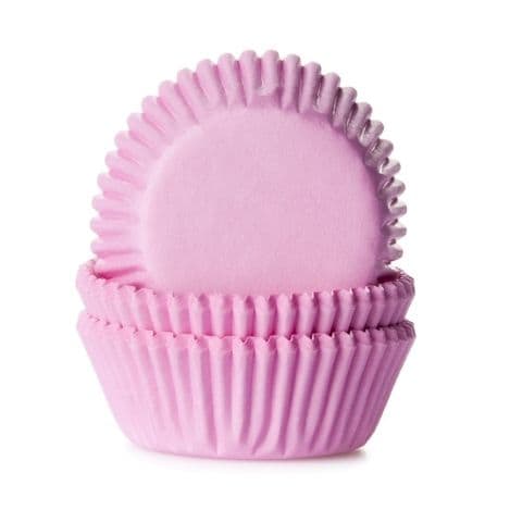 Muffinförmchen Mini - Hellrosa 60er-Pack