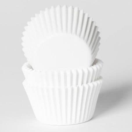 Muffinförmchen Mini - Weiß 60er-Pack