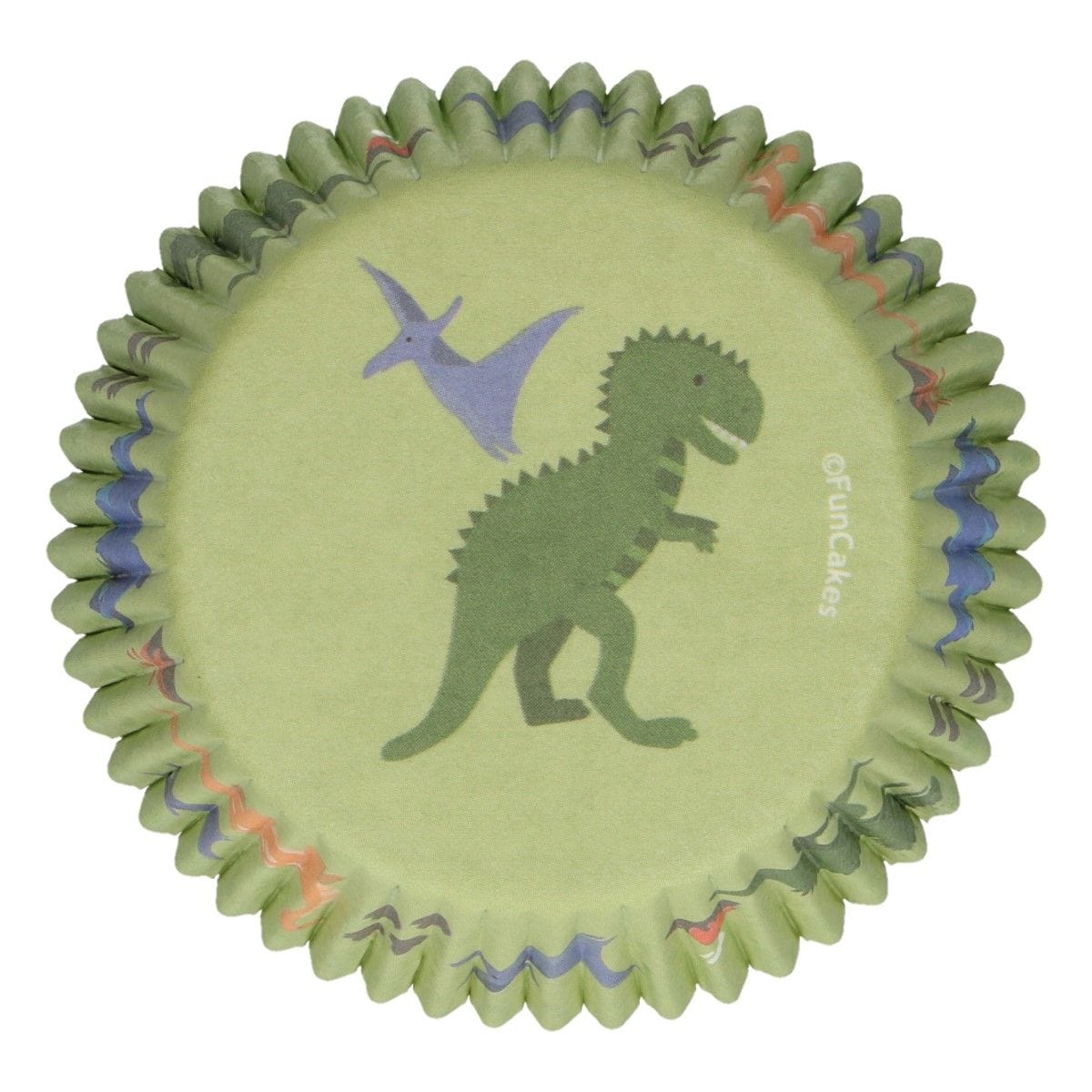 FunCakes - Muffinförmchen Dino Party 48er Pack