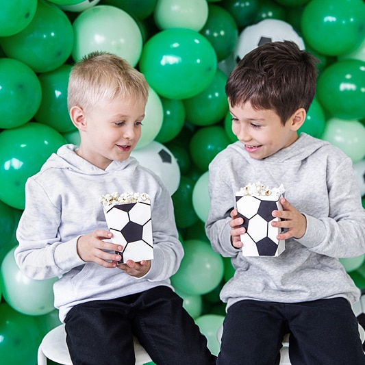 Fußball - Popcornboxen 6er-Pack