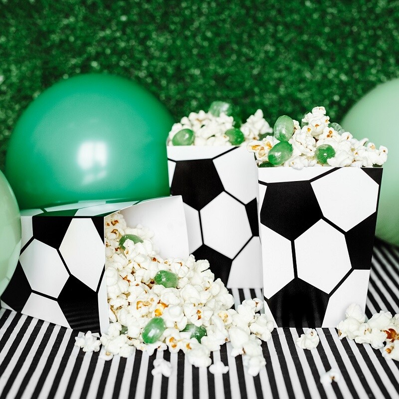 Fußball - Popcornboxen 6er Pack