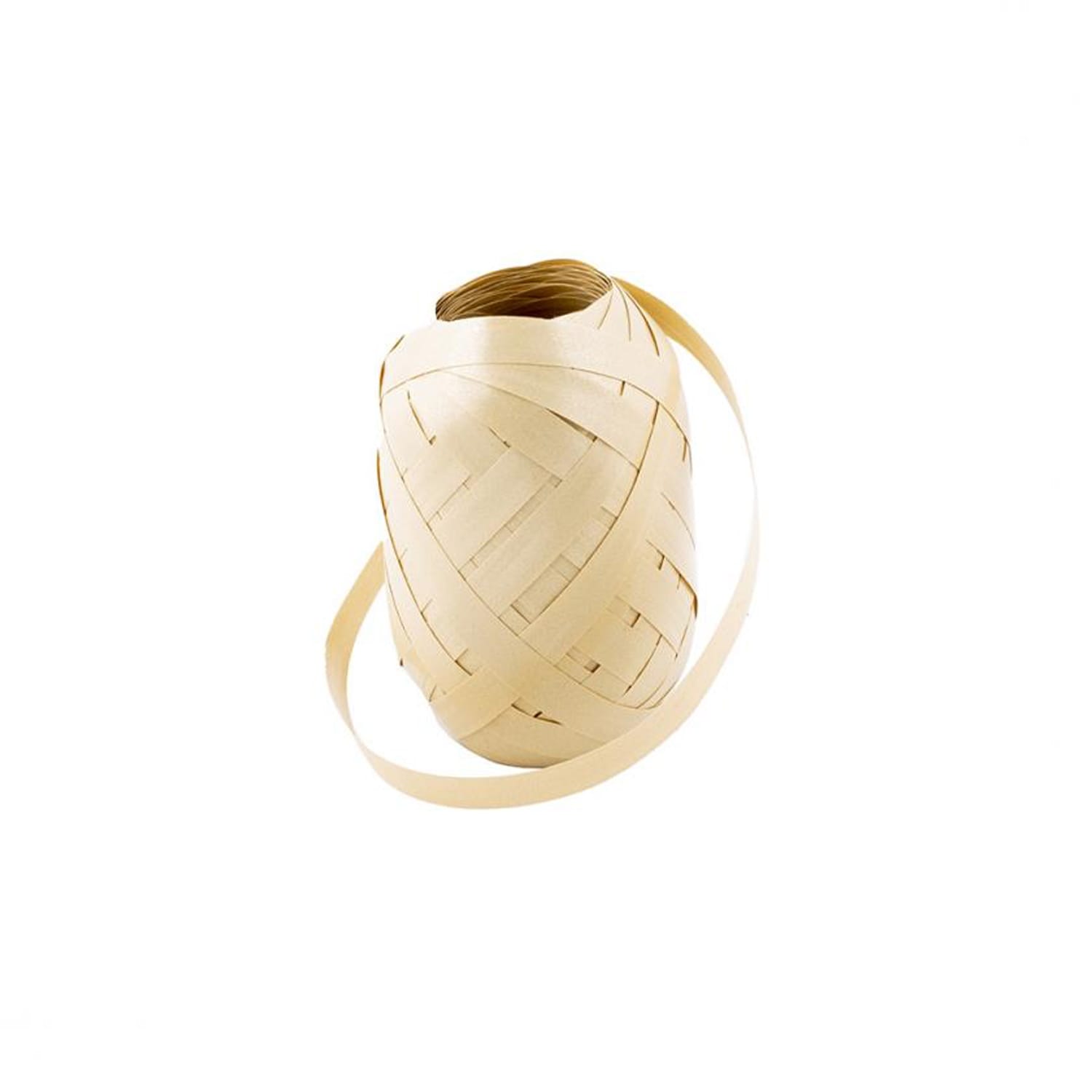 Sandfarbenes Geschenkband 20 m