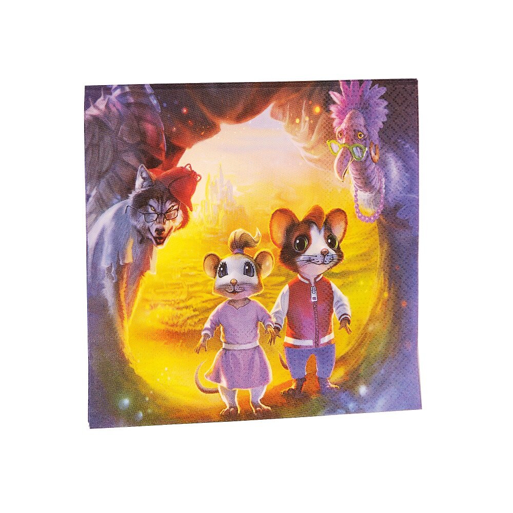 Musse & Helium - Servietten 16er-Pack