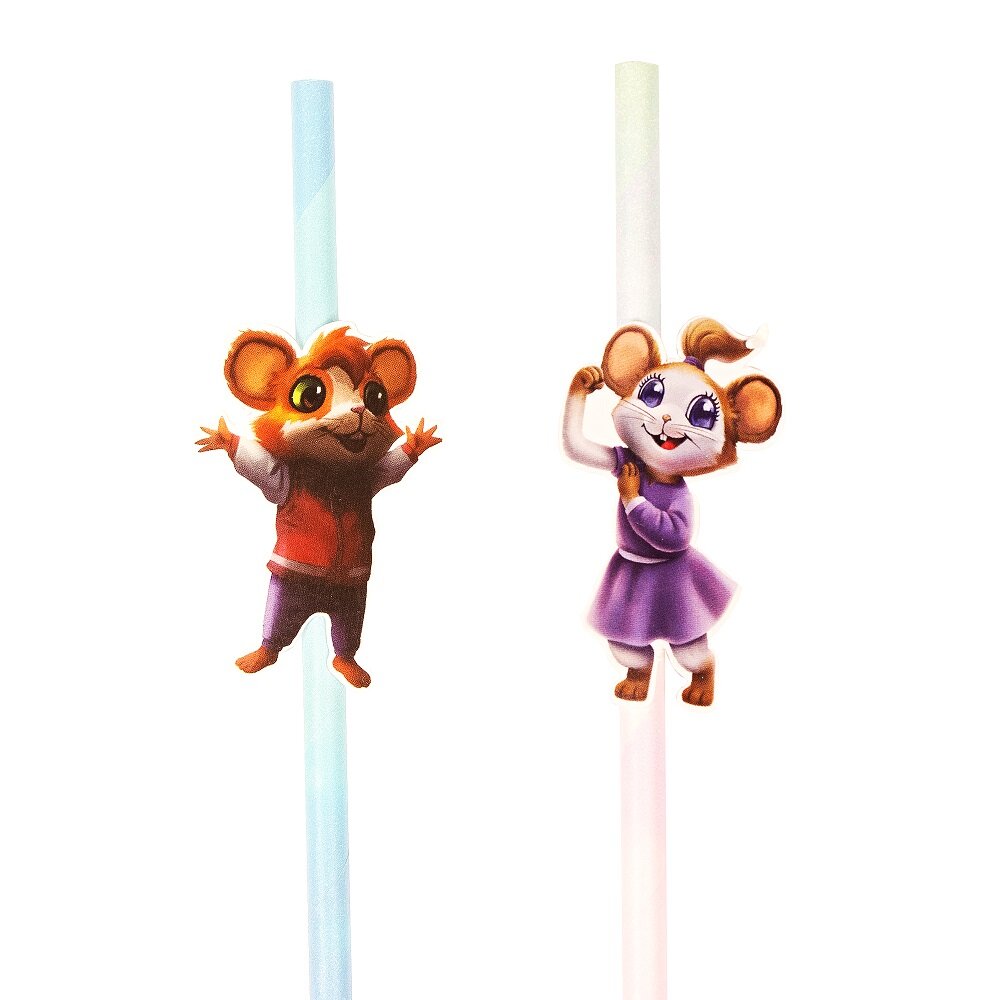 Musse & Helium - Strohhalme 10er-Pack