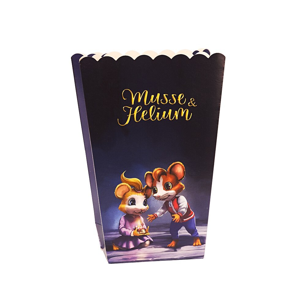 Musse & Helium - Popcornbecher 8er-Pack