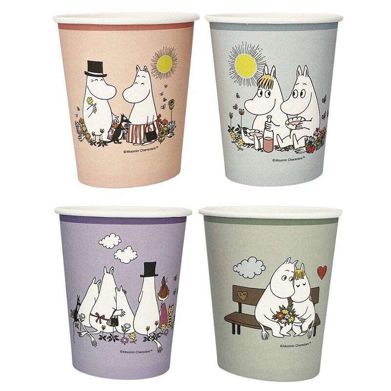 Mumin - Pappbecher 8er-Pack