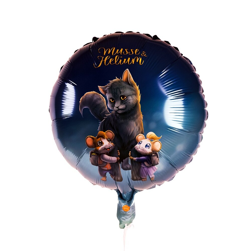 Musse & Helium - Folienballon 45 cm
