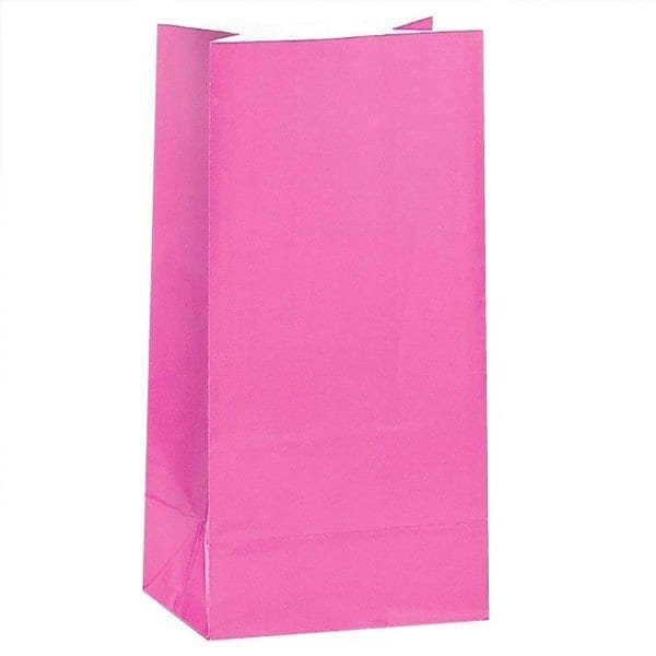 Geschenktüten - Pink 12er Pack
