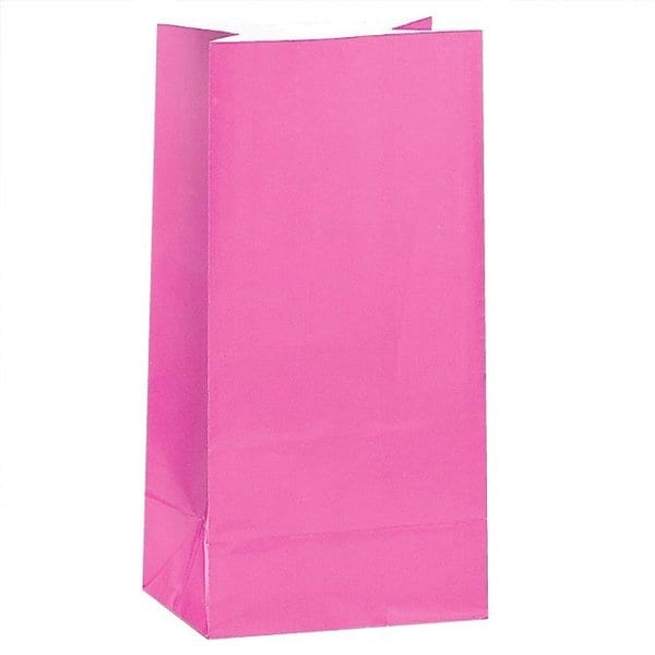Geschenktüten - Pink 12er-Pack